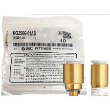 10pcs New SMC KQ2S06-01AS Installation Fittings Free ship #YP1