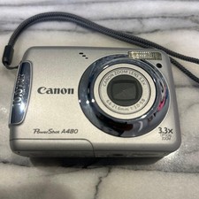 Canon PowerShot A480 Compact Digital Camera Tested Working Seller Japan