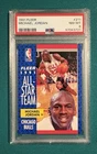1991 Fleer #211 Michael Jordan All-Star Team Card PSA 8 NM-MT Bulls