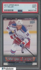 2013 Upper Deck Hockey Young Guns #205 JT Miller RC Rookie PSA 9 MINT 