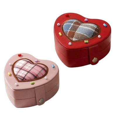 Heart Shape Delicate Jewelry Organizers Perfect for Long Term Preservation