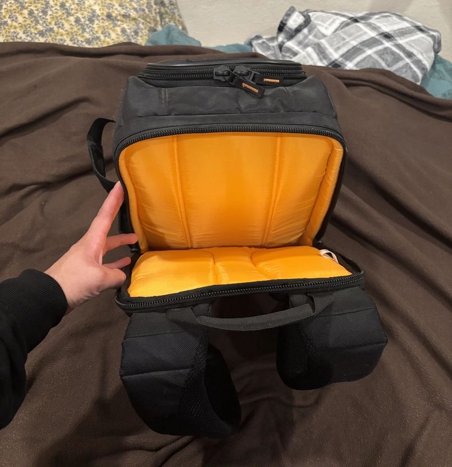 Case Logic DSLR Mirrorless Camera Backpack Bag Black Modular  - Image 3 of 4