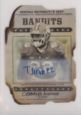 2022-23 Bowman U Gunslingers & Bandits Die-Cuts 48/99 Trenton Simpson Auto rp9