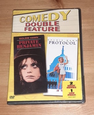 Private Benjamin + Protocol (DVD, BRAND NEW) Goldie Hawn Double Feature