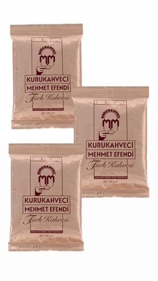 Kurukahveci Mehmet Efendi- Türkischer Kaffee-Türk Kahvesi, Mokka (3 x 100g)