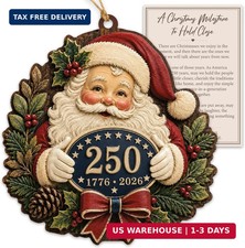 Christmas Ornaments, 250 Anniversary USA Merchandise, Christmas Ornament 2026, U