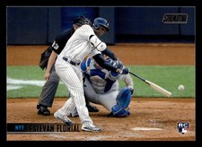 Estevan Florial 2021 Stadium Club #199 New York Yankees BLACK SP ROOKIE *065