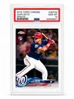 2018 Topps Chrome Update Juan Soto RC #HMT55 PSA 10 GEM MINT 🔥 Rookie Nationals