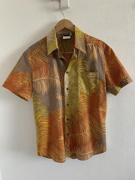 Herren Dolce & Gabbana Hemd Orange Baumwolle M