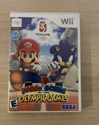 SEGA Mario & Sonic at the Olympic Games (Wii) Sports, E, NTSC-U/C, 2008, Manual