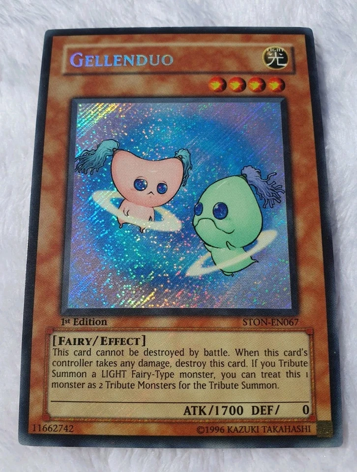 Yugioh 1x Gellenduo STON-EN067 Secret Rare 1st Edition NM - Image 3 of 4