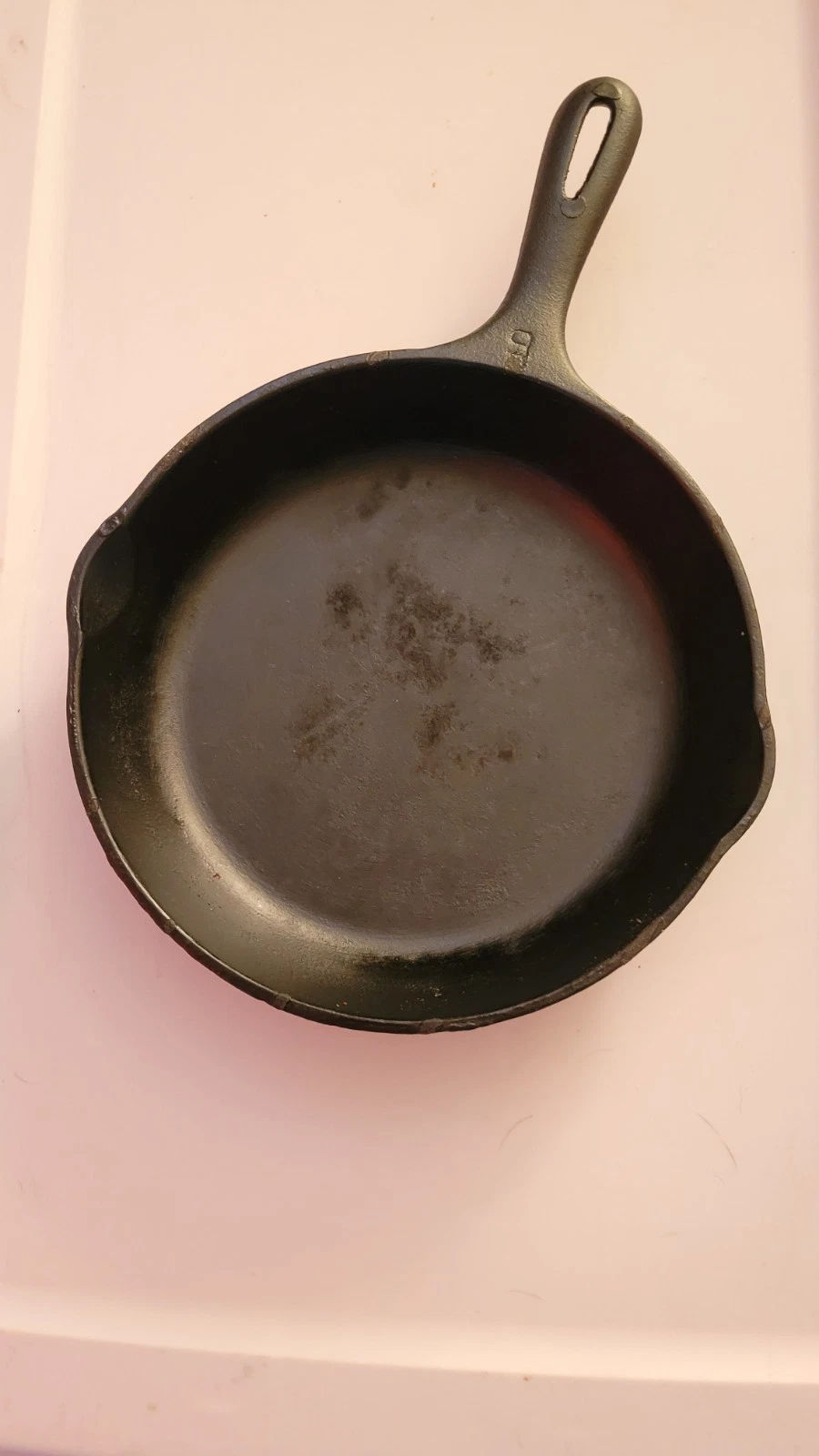 Vintage Wagner Ware No 6 Cast Iron Skillet 9" Made In USA Stylized Logo...