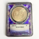 1885-O Silver Morgan Dollar $1 - PCGS MS62 - New Orleans