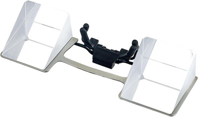 Clip on Lazy Glasses, Horizontal Reading Glasses, 90°Vision Prism Glasses for Ly