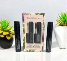 bareMinerals Strength & Length Strong & Long Lashes & Brows Mascara Brow Gel Set