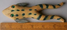 VINTAGE "RARE" ~ ROSS ALLEN SR ~ FROG FISH SPEARING DECOY ~ LAC DU FLAMBEAU