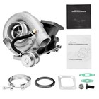 <!--F#f_0-->T3 T03 .63 Turbo Oil Cooled V-band Turbocharger for 1.5L-2.5L 4 6 Cyl Oil Cooled<!--F/-->
