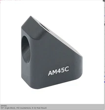 Thorlabs AM45C -  45° Angle Block, #8 Counterbore, 8-32 Post Mount