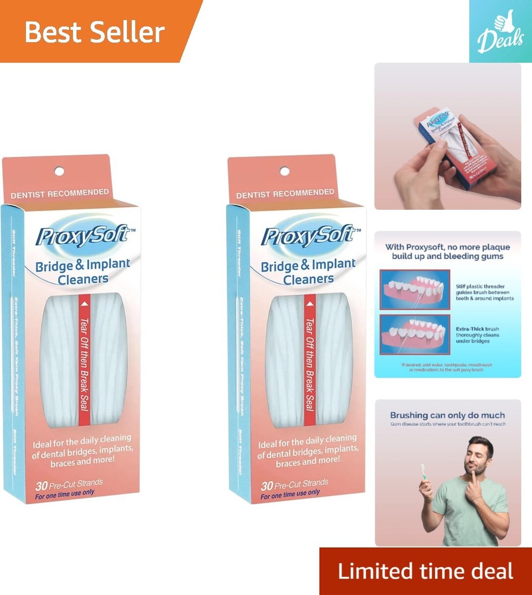 Dental Floss For Optimal Teeth Flossing Vs Traditional Flossing, Pre - View #4
