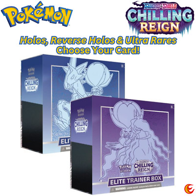 Pokemon Chilling Reign Holos Reverse Holos & Ultra Rares Choose Your Card! NM