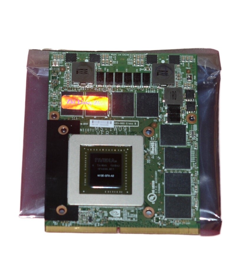 NVIDIA GeForce GTX 680m 4gb Notebook Video Card N13e-gtx-a2 for