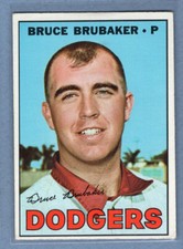 1967 Topps #276 Bruce Brubaker VG-EX  GO360
