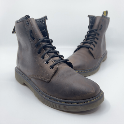 Dr Martens Delaney Men's Size Brown Leather Size Zip Up Boots