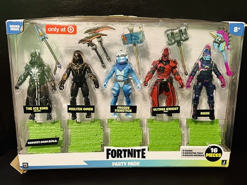Jazwares Fortnite Epic Games Party Pack Ice King Omen Frozen Knight Bash Target Ebay