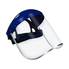 Full Face Impact Resistant Safety Faceshield (B1BL+FC48) | Clear | Extrusion-Gra