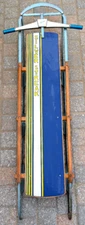 VINTAGE-GARTON SLIVER STREAK- 53" SNOW SLED-ORIGINAL - "SNOW LODGE DECOR"