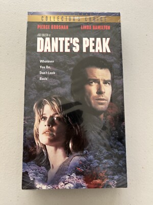 Dantes Peak VHS Pierce Brosnan And Linda Hamilton BRAND NEW SEALED