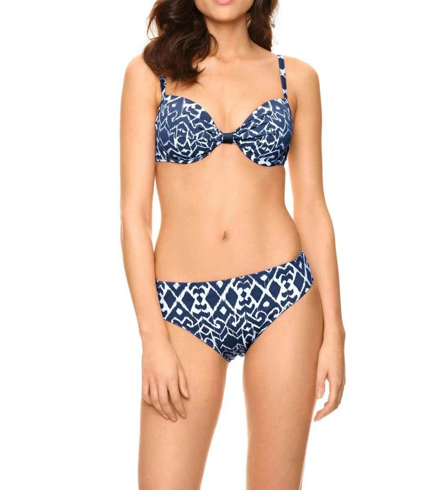 Bikini CLASS INTERNATIONAL Optimizer Bügel marine blau weiß E-Cup 38 40 - Bild 3 von 4
