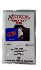 NEW Sealed Vintage Santana Greatest Hits Audio Cassette Tape Columbia JCT 33050