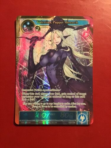 Force of Will 1x Valentina, Puppet Monarch (Full Art) -NM- TMS-049 - Picture 1 of 2