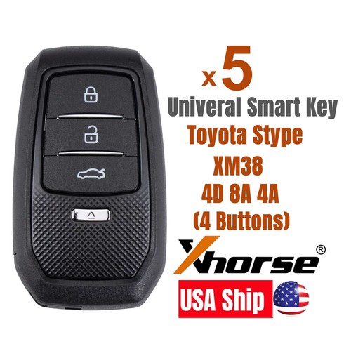 Xhorse VVDI XKTO10EN Wired Remote Key For Toyota Style Flip 4 - Foto 5