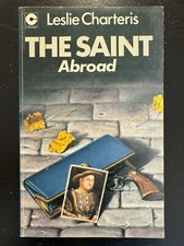 THE SAINT ABROAD by LESLIE CHARTERIS - (Paperback- 1973) MISPRINTED
