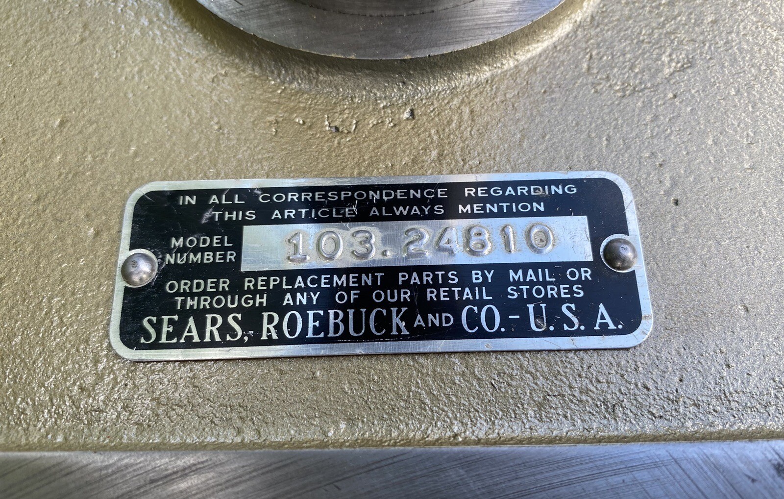 Vintage Craftsman Drill Press eBay