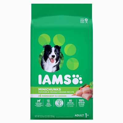 Iams 70071 ProActive Health MiniChunks Dry Dog Food, 30 Lbs. - Quantity 1