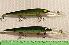 2 Firetiger Smithwick Deep Diving Rattling Rogue Lures(4.5" Body; 5.75" Overall)