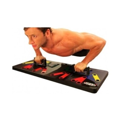 Perfect Push Up Home Workout Equipment Tone Burn Fat Chest Bicep Exercise  Gym