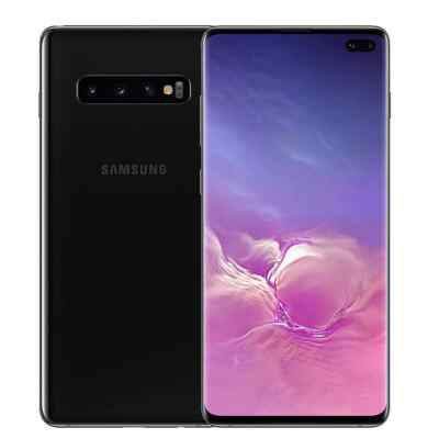Samsung Galaxy S10+ Plus G975F/DS Black 6.4'' Dual SIM 512GB Octa Core UNLOCK A++