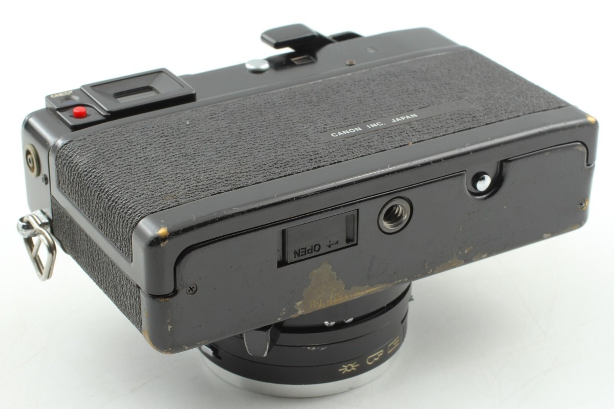 CANON CANONET QL17 GIII Black Rangefinder 35mm Film Camera