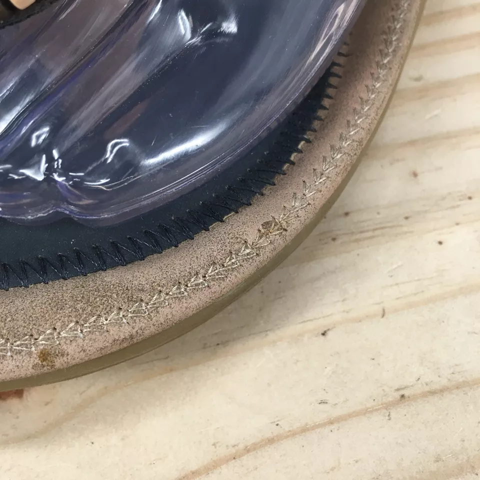 Patrizia By Spring Step Sandals Womens 38 Beaded Thong Flats Caspian Navy Blue - Image 3 of 4