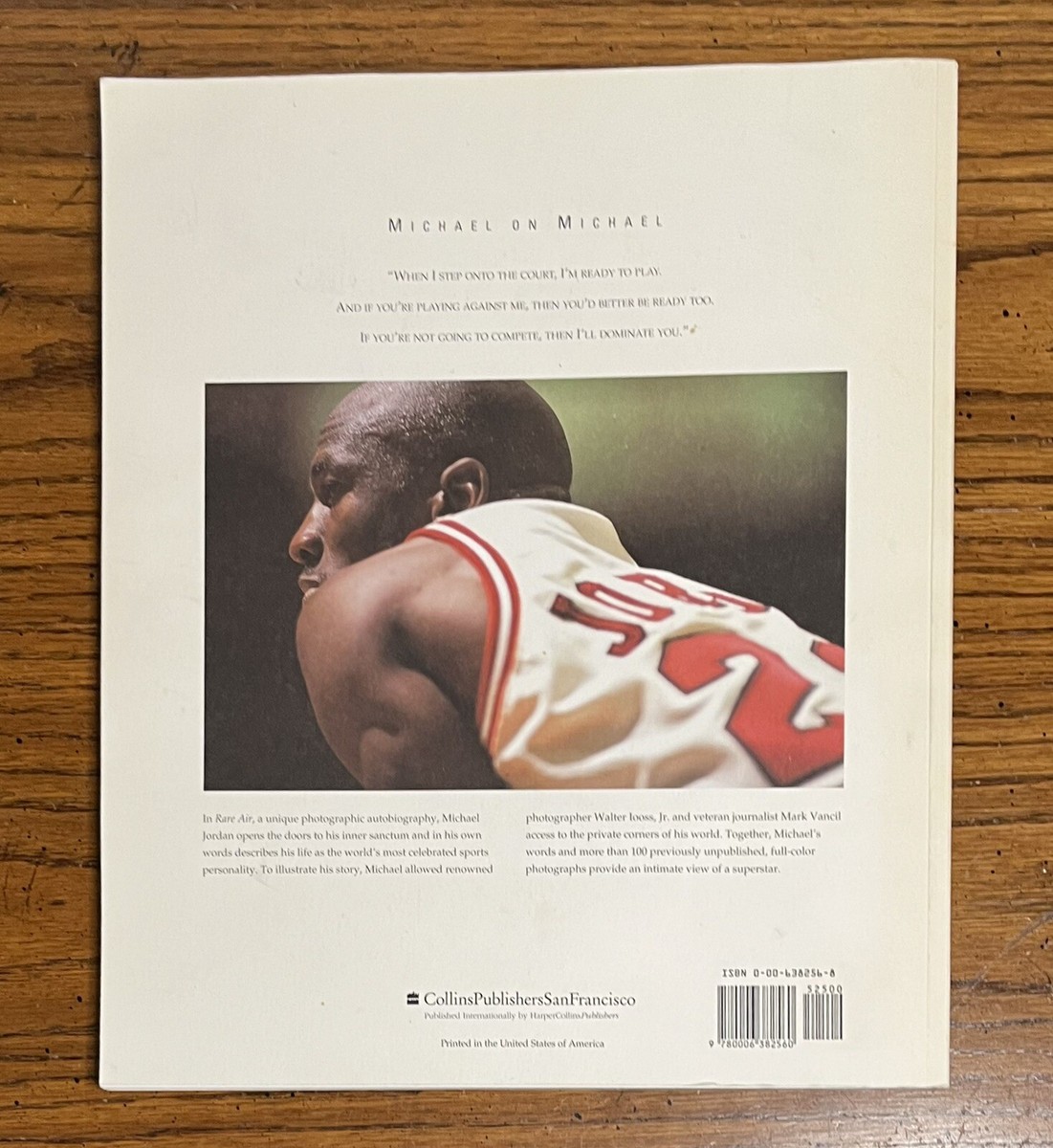 Rare Air Michael Jordan On Michael Jordan 1st Edition Paperback