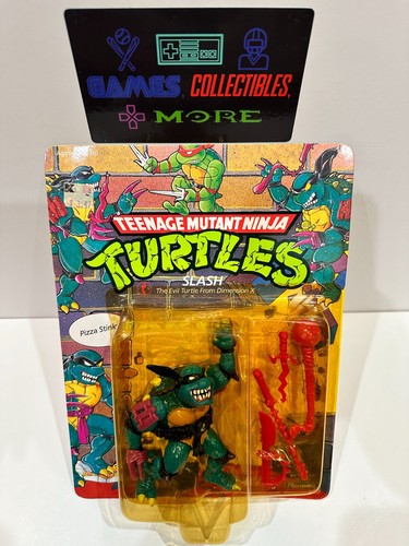 TMNT Ninja Turtles SLASH UNPUNCHED 1990 Playmates ...