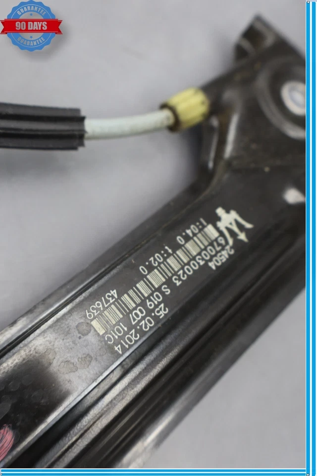 14-22 Maserati Ghibli SQ4 M157 Rear Left Side Window Regulator Motor Oem - Image 4 of 4