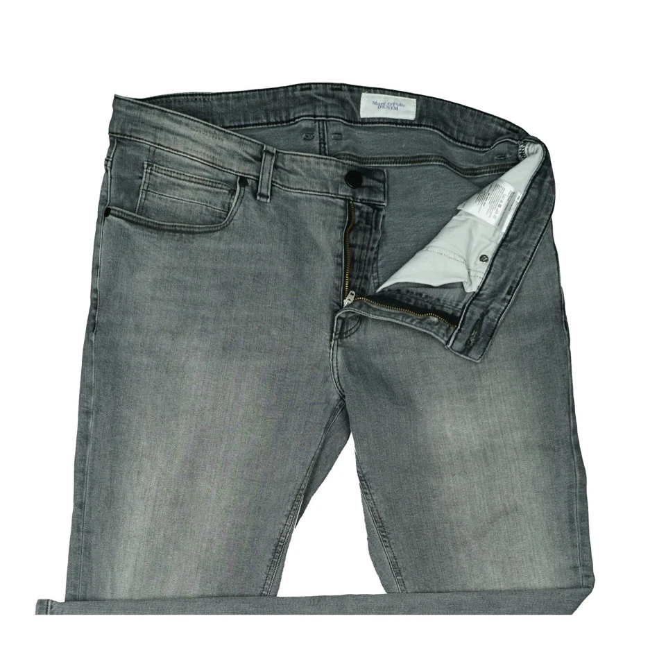 Marc o Polo Vidar Herren Jeans Hose Slim Fit Leg stretch 50 L W34 L34 used grau - Bild 3 von 4