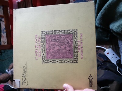 It Was A Lover And His Lass  music of Shakespeares time Vinyl