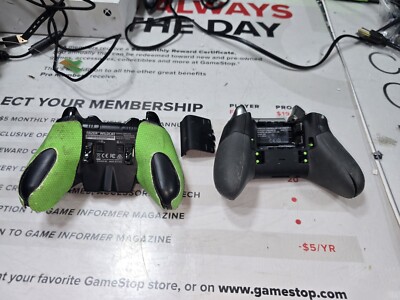 Xbox One Elite Series/Razer Wildcat DEFECTIVE DONOR Controllers-Very Worn-PARTs