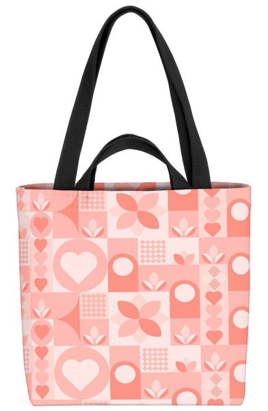 Herzen Muster Liebe Muttertag Tasche Geburtstag Geschenk Muttert Mama Valentins-image